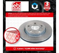 2x Brake Discs Pair Vented fits BMW 214D F45 1.5D Front 14 to 18 B37C15A 280mm
