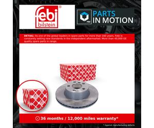 2x Brake Discs Pair Vented fits BMW 218 G42 2.0 Front 2022 on B48B20A 294mm Set