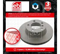 2x Brake Discs Pair Vented fits BMW 116D F20, F21 1.6D Front 2011 on N47D16A Set