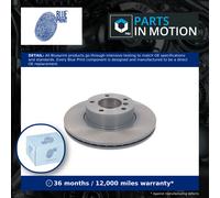2x Brake Discs Pair Vented fits BMW 120D F20, F21 2.0D Front 2011 on 312mm Set