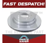 2x Brake Discs Pair Vented fits BMW 316 E91 1.6 Rear 08 to 09 300mm Set NK New