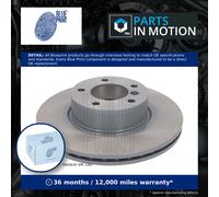 2x Brake Discs Pair Vented fits BMW 120D F20, F21 2.0D Front 2011 on 312mm Set