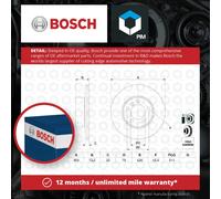 BOSCH 0986479A18 Brake Disc Front Braking Fits BMW 1 Series 3 Series 4 Series