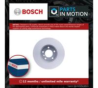 Bosch BD1705 Brake Disc - 300 mm Vented High-Carbon Disc - Front Axle - ECE-R90 Certified - Great Cooling and Noise Suppression, Advanced Corrosion protected - 1 Single Disc