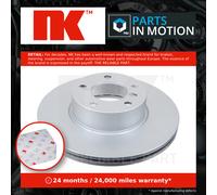2x Brake Discs Pair Vented Front 312mm 311582 NK Set 34116774875 34116783755 New