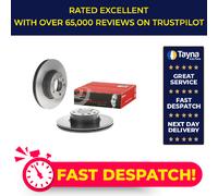 2x Brake Discs Pair Vented fits BMW 328 E90, E92 3.0 Front 06 to 13 312mm Set