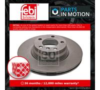 Febi Bilstein 43956 Pair Brake Discs