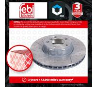 2x Brake Discs Pair Vented fits BMW 435D 3.0D Front 13 to 20 N57D30B 340mm Set
