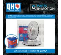 Quinton Hazell BDC6037 Coated Brake Disc