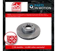 Ferdinand Bilstein Brake Disc 18557 - Front - OE Matching, Precision Fit for BMW 5 Series