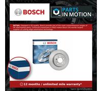 Bosch Brake Disc 0986479D58 (BD2544) - Rear Vented 330mm 75mm 20mm - Single - Fits BMW 5 Series