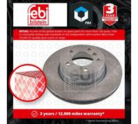 2x Brake Discs Pair Vented Front 310mm 24342 Febi Set 34116756745 34116764021
