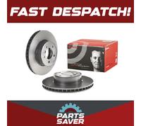 2x Brake Discs Pair Vented fits BMW 630 E63, E64 3.0 Front 04 to 10 324mm Set