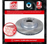 Pair of Front Brake Disc Fits BMW 7 Series E65 E66 OE 34116750267 Febi 24466