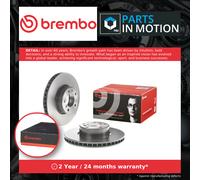 2x Brake Discs Pair Vented fits BMW ALPINA B10 E39 4.6 Front 96 to 98 324mm Set