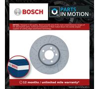 2x Brake Discs Pair Vented fits BMW M140 F20, F21 3.0 Front 15 to 19 B58B30A Set