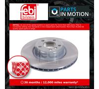 2x Brake Discs Pair Vented fits BMW M240 F22, F23 3.0 Rear 15 to 21 B58B30A Set