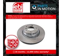 2x Brake Discs Pair Vented fits BMW X1 E84 3.0 Front 10 to 11 N52B30A 330mm Set