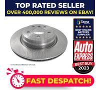 2x Brake Discs Pair Vented fits BMW X1 E84 3.0 Rear 09 to 11 N52B30A 336mm Set