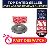 2x Brake Discs Pair Vented fits BMW X1 E84 3.0 Rear 10 to 11 N52B30A 300mm Set