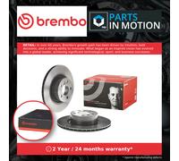 2x Brake Discs Pair Vented fits BMW X3 F25 2.0D Rear 10 to 17 330mm Set Brembo