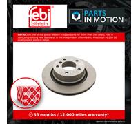 Ferdinand Bilstein Brake Discs Rear Vented 294mm for BMW Z4 E85 2.5 N52B25A 2006-2008 - Pair