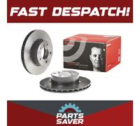 2x Brake Discs Pair Vented fits BMW Z4 E89 2.0 Front 11 to 16 N20B20A 300mm Set