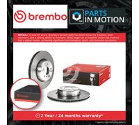 2x Brake Discs Pair Vented fits BMW Z4 M40i G29 3.0 Front 2018 on B58B30C 330mm