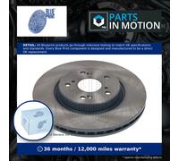 2x Brake Discs Pair Vented fits BYD ATTO 3 Front 2022 on TZ200XSQ 298mm Set New