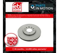 2x Brake Discs Pair Vented fits CADILLAC BLS Front 2.0 2.8 1.9D 2006 on 285mm