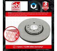 Febi Bilstein 23550 Brake Disc Pair Fits Vauxhall Vectra 3.0 V6 CDTI 2000-2009