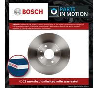 2x Brake disc Vented 0 986 479 A54 BOSCH for CHEVROLET AVEO Hatchback