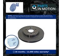 2x Brake Discs Pair Vented fits CHEVROLET MALIBU V300 2.4 Rear 2012 on 315mm Set