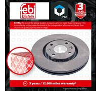 2x Brake Discs Pair Vented fits CITROEN XSARA PICASSO N68 Front 99 to 12 283mm