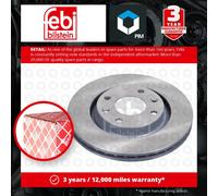 2x Brake Discs Pair Vented fits CITROEN DS3 THP, VTi Front 09 to 15 266mm Set