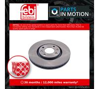 Ferdinand Bilstein Brake Discs 21121 Vented Front 283mm Fits Citroen Xsara Picasso N68 Pair
