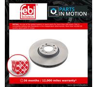 Febi Bilstein 43865 Brake Disc Fits Peugeot 508 2.0 HDi Hybrid4 AWC 2010-2022