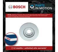 2x Brake Discs Pair Vented fits CITROEN C5 AIRCROSS THP Front 1.2 1.6 1.5D 2.0D