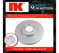 2x Brake Discs Pair Vented fits CITROEN DISPATCH 2.0D Front 2016 on 304mm Set NK