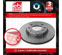 2x Brake Discs Pair Vented fits CITROEN VISA GTi 1.6 Front 85 to 86 180A(XU5J)