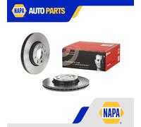 2x Brake Discs Pair Vented fits DACIA LODGY 1.6 Front 2013 on 258mm Set Brembo