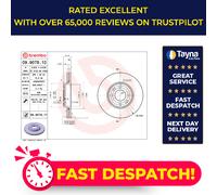 2x Brake Discs Pair Vented fits DACIA LOGAN KS, LS, US 1.5D Front 2007 on 260mm