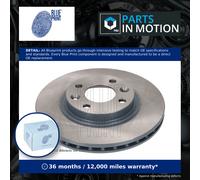 2x Brake Discs Pair Vented fits DACIA LOGAN LS 1.4 Front 2004 on 258mm Set New