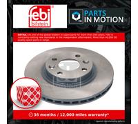 2x Brake Discs Pair Vented fits DACIA LOGAN LS, Mk2 1.2 Front 2006 on 258mm Set