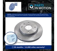 2x Brake Discs Pair Vented fits DAEWOO NUBIRA J200 1.8 Front 2003 on T18SED Set
