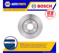 Bosch BD962 Brake discs - ECE-R90 certified - 1 set of 2 discs
