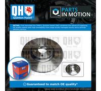 2x Brake Discs Pair Vented fits FIAT 500C 312AG1A 9 Front 2009 on 312A2.000 Set