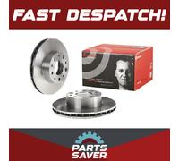 2x Brake Discs Pair Vented fits FIAT DUCATO 250 2.0D Front 11 to 14 280mm Set