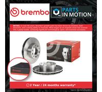 2x Brake Discs Pair Vented fits FIAT DUCATO 250 2.0D Front 11 to 14 280mm Set