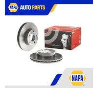 2x Brake Discs Pair Vented fits FIAT DUCATO 250 2.3D Front 2006 on 280mm Set New